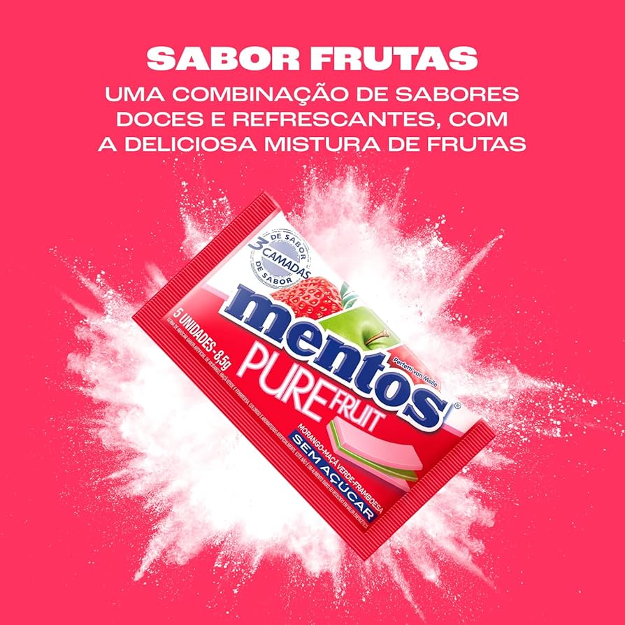 15535644210-81jtm1dfw6l-ac-uf894-1000-ql80.jpg CHICLETES MENTOS PURE FRUIT 5 UNID 8,5GR - Imagem 1