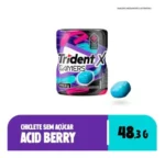 CHICLETES GARRAFA BLUE 48,3G - TRIDENT - Imagem 2