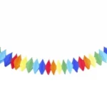 GUIRLANDA DE BALÃO COLORIDO PARA FESTA JUNINA COM 3M                                            