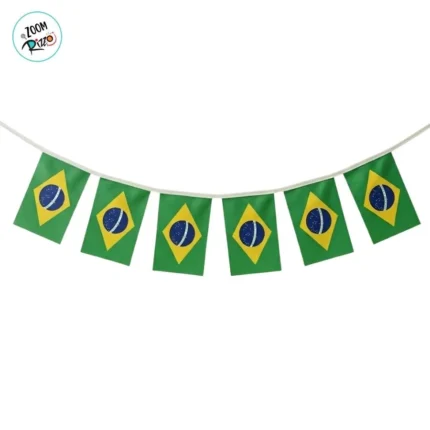 BANDEIRA DE PLÁSTICO LINHA BRASIL  30CMX3M