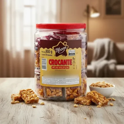 POTE AMENDOIM CROCANTE COM 50UN 800GR - NBONN