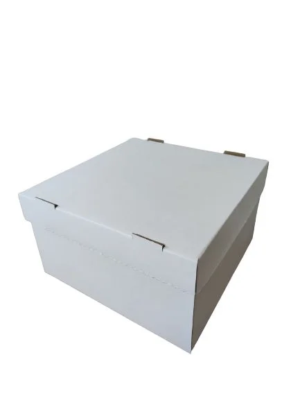 15512480681-1458747189965d59451.webp KIT 5 CAIXA PARA TRANSPORTE BRANCO DE BOLO 30X30X18CM - Imagem 1