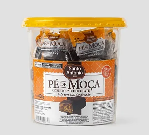 PÉ DE MOÇA COM CHOCOLATE POTE 600G - SANTO ANTÔNIO