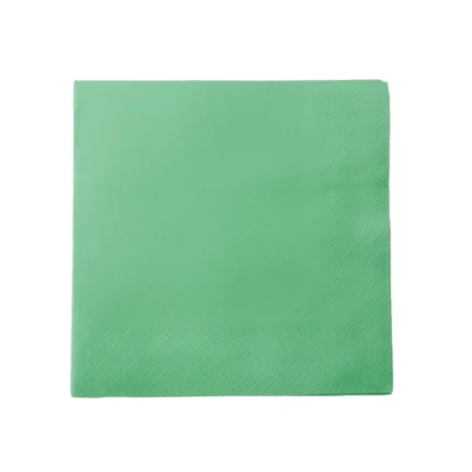 GUARDANAPO VERDE 33X33CM 20UNI