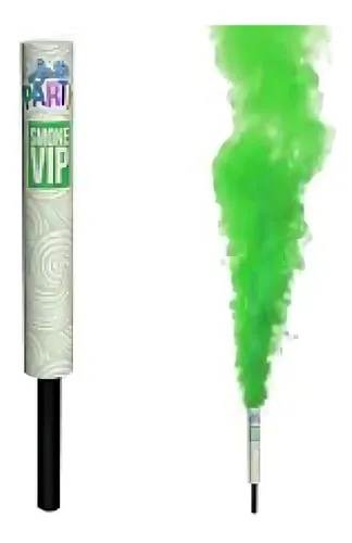 VE- BASTÃO LANÇA FUMAÇA- VERDE