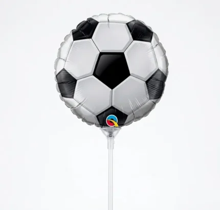 MINI BALÃO METALIZADO BOLA DE FUTEBOL 10 POL - PONTODA FESTA