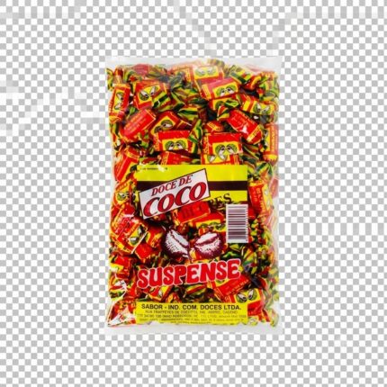 BALA SUSPENSE COCO 500GR - SABOR INDUSTRIA