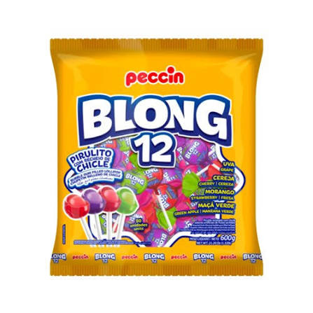 PIRULITO BLONG CHICLE 600G SORTIDO – PECCIN