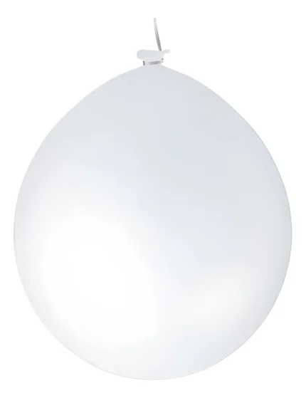 BALÃO DE LATÉX BIG 25 POLEGADAS BRANCO 1 UNID - JOY