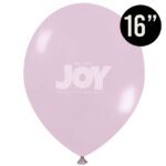 BALÃO DE LATÉX 16 POLEGADAS ROSA CANDY COM 12UN - JOY