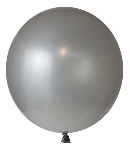 BIG BALÃO DE LATÉX 25 POLEGADAS CINZA - JOY
