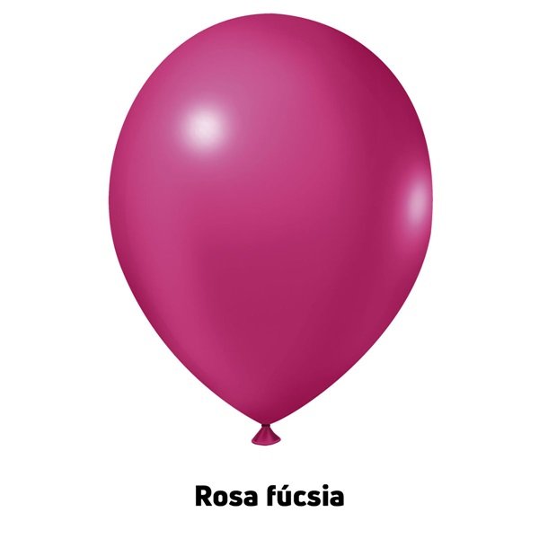 15516856124-balao-de-latex-8-polegadas-rosa-fucsia-50-unidades-joy-1294.jpeg BALÃO DE LATÉX 8 POLEGADAS ROSA FUCSIA REDONDO COM 50 UNID- JOY - Imagem 1