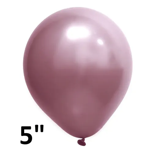 15516861325-d-q-np-822107-mla99529727656-122025-o.webp BALÃO DE LATÉX 5 POLEGADAS ROSA CROMADO REDONDO COM 25 UNID- JOY - Imagem 1