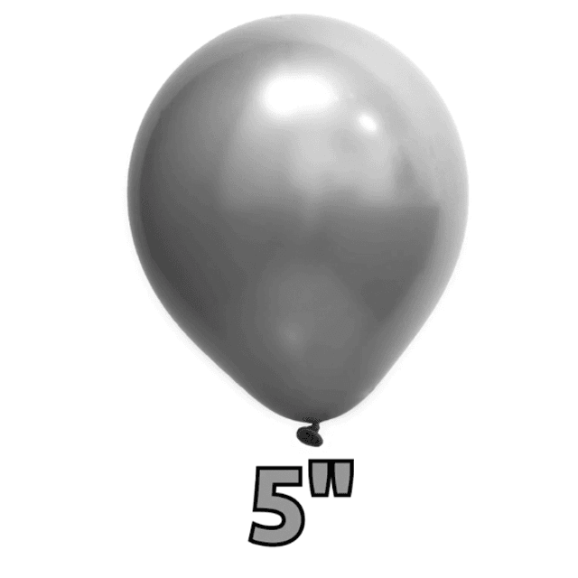 15516862044-jzjog3d504vimnig292iulmodrwoc4oeuqrj-640x640-fill-ffffff.png BALÃO DE LATÉX 5 POLEGADAS PRATA CROMADO REDONDO COM 25 UNID- JOY - Imagem 1