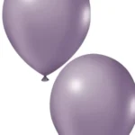 BALÃO DE LATÉX  5 POLEGADAS  LAVANDA CANDY RETRO REDONDO COM 50 UNID- JOY - Imagem 2