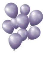 BALÃO DE LATÉX  5 POLEGADAS  LAVANDA CANDY RETRO REDONDO COM 50 UNID- JOY - Imagem 3