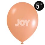 BALÃO DE LATÉX  5 POLEGADAS  CORAL CANDY RETRO REDONDO COM 50 UNID- JOY