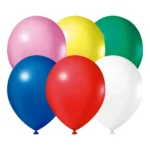 BALÃO DE LATÉX 8 POLEGADAS CORES SORTIDAS REDONDO 50UN - JOY - Imagem 2