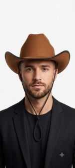 CHAPÉU DE COWBOY MARROM - Imagem 2
