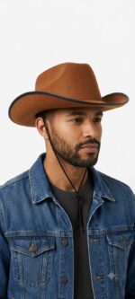 CHAPÉU DE COWBOY MARROM - Imagem 3