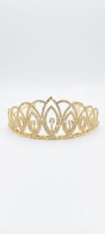 COROA DE PRINCESA COM STRASS