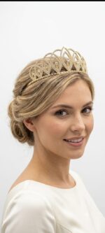 COROA DE PRINCESA COM STRASS - Imagem 2