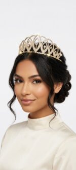 COROA DE PRINCESA COM STRASS - Imagem 3