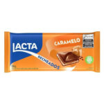 BARRA DE CHOCOLATE CARAMELO RECHEADA 104G - LACTA