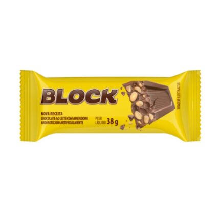 CHOCOLATE DE AMENDOIM BLOCK 38GR - ARCOR
