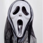 MÁSCARA DE PLÁSTICO GHOSTFACE - PÂNICO - Imagem 2