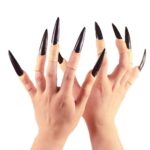 UNHAS DE PLÁSTICO PARA FANTASIA - DEDOS DE BRUXA - Imagem 2