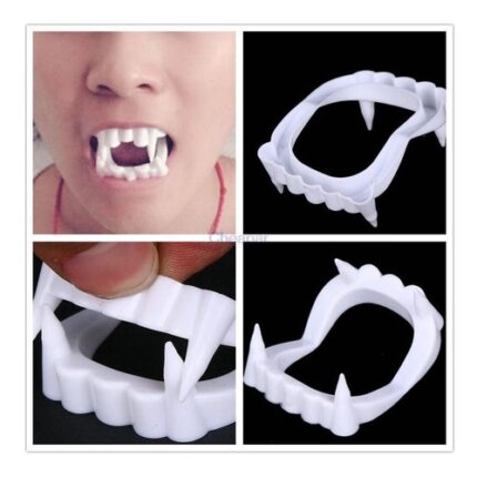 DENTADURA DE PLÁSTICO VAMPIRO