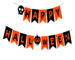 BANDEIROLA HAPPY HALLOWEEN COM 3M - Imagem 2