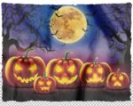 PAINEL ESTAMPADO HALLOWEEN ABÓBORAS 1,40X1,0M - Imagem 3