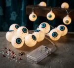 VARAL DE OLHOS COM LED HALLOWEEN - Imagem 2