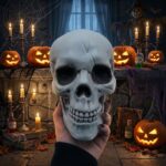 CRÂNIO DE CAVEIRA ARTICULADA - HALLOWEEN - Imagem 3