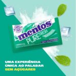 CHICLETES PURE FRESH  SPEARMINT 5X15UN 120G - MENTOS - Imagem 3