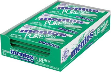 CHICLETES PURE FRESH  SPEARMINT 5X15UN 120G - MENTOS