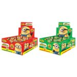 CHICLETE MINIONS TUTTI FRUTTI 360GR COM 90UN - BUZZY - Imagem 3
