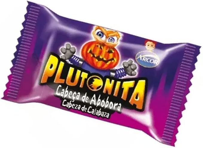 15610259201-51bphv4mv7l-ac-sx679.jpg CHICLETE PLUTONITA BABA DE BRUXA 180G C/36 UN - ARCOR - Imagem 1