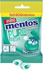 REFIL GARRAFA CHICLETES PURE FRESH WINTERGREEN 56G -  MENTOS