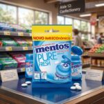 REFIL GARRAFA CHICLETES PURE FRESH MINT 56G - MENTOS - Imagem 3