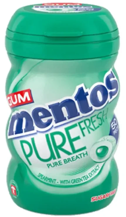MENTOS MINI GARRAFA SPEARMINT 20G