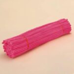 HASTE CHENILLE 30 CM COM 30 UN  - PINK - Imagem 2