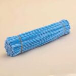 HASTE CHENILLE 30 CM COM 30 UN  - AZUL CLARO - Imagem 2