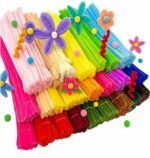 HASTE CHENILLE 30 CM COM 30 UN  - AZUL CLARO - Imagem 3