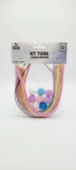KIT TIARA CABELO MALUCO CANDY 30CM - Imagem 3