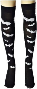 MEIA 7/8 MORCEGOS HALLOWEEN 70CM