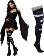 MEIA 7/8 MORCEGOS HALLOWEEN 70CM - Imagem 3
