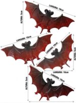 MORCEGOS DE PLÁSTICO COM 4UN - HALLOOWEEN - Imagem 2